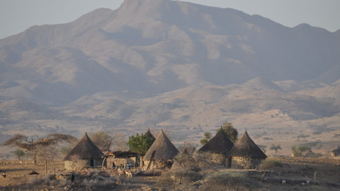 Remote village in Eritrea