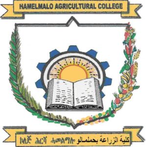 Hamelmalo Agricultural college logo