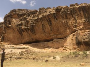 Archaeological site in Ethiopia.